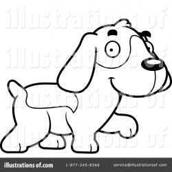 Beagle Clipart #1203994 - Illustration by Cory Thoman