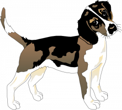 Black And White Beagle Clip Art at Clker.com - vector clip art ...