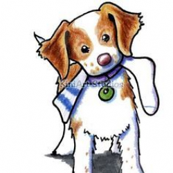 84 best BRITTANY SPANIEL clipart images on Pinterest | Dogs ...