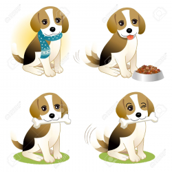 Perro clipart beagle - Pencil and in color perro clipart beagle
