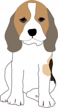 Clipart - Beagle Puppy
