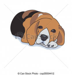 Beagle Clipart Dog Shadow Free collection | Download and share ...