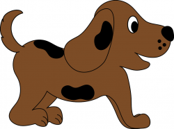 Clip Art Illustration of a Cartoon Puppy | Clip art illustra… | Flickr