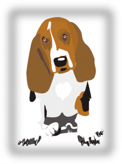 Sitting Beagle Clip Art at Clker.com - vector clip art online ...