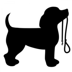 Beagle Puppy Dog Silhouette - Clip Art Pictures of Dogs