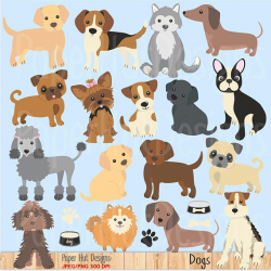 Dog Clipart-Dog Clip Art-Puppy Clipart-Puppies-Puppy Dog Clipart ...