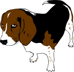 Copper The Beagle clip art Free vector in Open office drawing svg ...