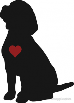 Beagle Silhouette | Redbubble stickers | Pinterest | Beagle ...