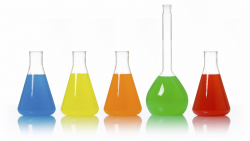 Colorful Chemistry Beaker Clipart