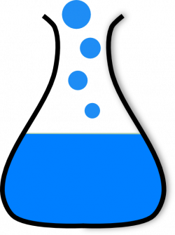 Chem Flask Blue Clip Art at Clker.com - vector clip art online ...