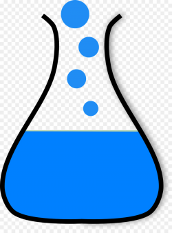 Beaker Chemistry Laboratory Flasks Clip art - science png download ...