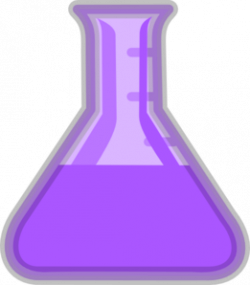Purple Flask Lab Clip Art at Clker.com - vector clip art online ...