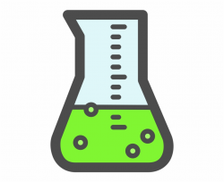 Green Science Clipart , Png Download - Round Bottom Science ...