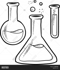 Science Beaker Drawing at GetDrawings.com | Free for personal use ...