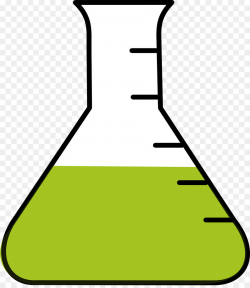 Laboratory Flasks Chemistry Erlenmeyer flask Beaker Clip art ...