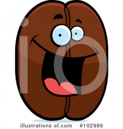 Coffee Bean Clipart #102986 - Illustration by Cory Thoman