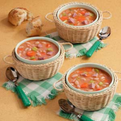 Quick Ham and Bean Soup | Taste of Home