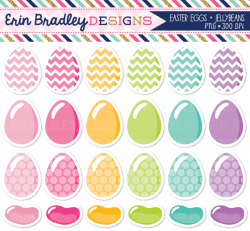 Erin Bradley Designs: Easter Eggs & Jelly Beans and Arrow Clipart