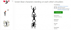 Bean Figures Clipart