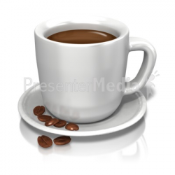 Coffee Cup Beans - Presentation Clipart - Great Clipart for ...
