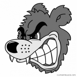 Angry Bear Clipart - ClipartBlack.com