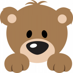 Cute Bear Peeker | Clip Art-BEARS! | Pinterest | Bears, Clip art and ...