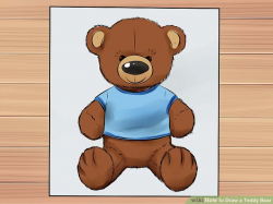4 Easy Ways to Draw a Teddy Bear (with Pictures) - wikiHow
