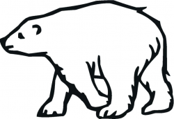 Easy Polar Bear Drawing at GetDrawings.com | Free for personal use ...