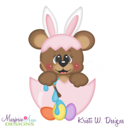 Easter Bear SVG Cutting Files Includes Clipart - $0.50 ...