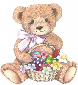 EASTER TEDDY BEAR | CLIP ART - EASTER - CLIPART | Teddy bear ...