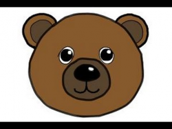 Teddy Bear Face Drawing at GetDrawings.com | Free for personal use ...