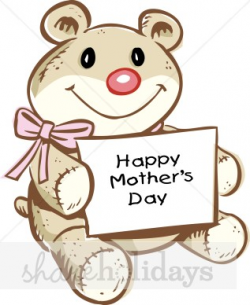 Moms Bear Clipart | Mother's Day Clipart