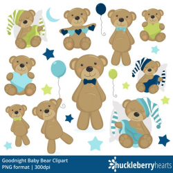 Teddy Bear Clipart Bear Clip Art Baby Boy Blue Printable