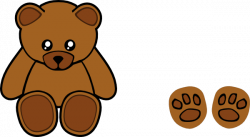 Stuffed Teddy Bear Clip Art at Clker.com - vector clip art online ...