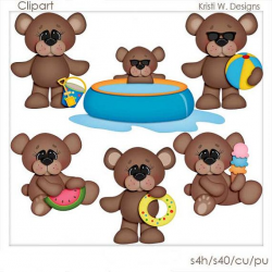 166 best Clip Art (Teddy Bears 1) images on Pinterest | Teddybear ...