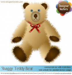 Free Shaggy Teddy Bear Clipart and Vector Graphics - Clipart.me