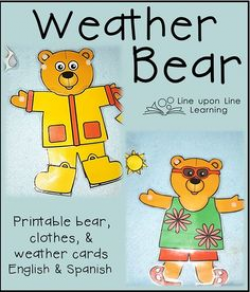 dress up bear printable | Hello Fall! - CLEAR Music Therapy ...