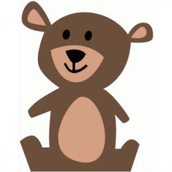 Silhouette Design Store - View Design #87035: bear woodland creature