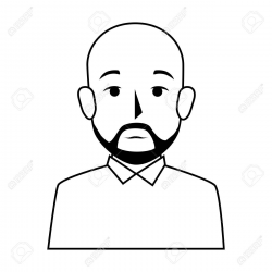 Bearded Man Silhouette at GetDrawings.com | Free for personal use ...