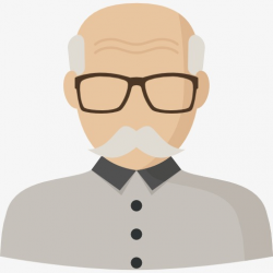 Bearded Grandfather, Beard, The Old Man, Grandfather PNG Image and ...
