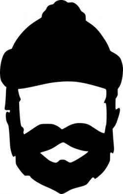 Beard Silhouette Free at GetDrawings.com | Free for personal use ...