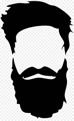 Beard Silhouette Royalty-free - beard and moustache png download ...