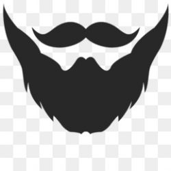 Beard And Moustache PNG and PSD Free Download - Silhouette Moustache ...
