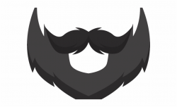 Beard Clipart Mustache - Transparent Background Clip Art ...