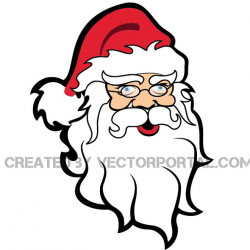 Santa Claus Face Silhouette at GetDrawings.com | Free for personal ...