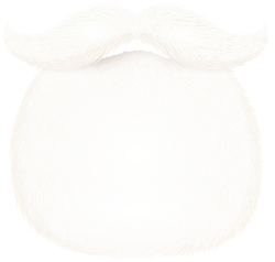 Santa Claus Beard PNG Clipart Image | Gallery Yopriceville - High ...
