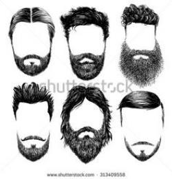Heart Beard Vinyl Sticker | Beards | Pinterest | Beard styles ...