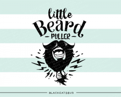 Little beard puller svg file Cutting File Clipart in Svg, Eps, Dxf ...