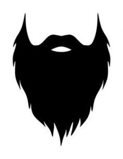 Collection of beard and mustache silhouettes. Extra folder includes ...