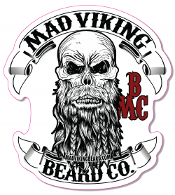 Mad Viking Logo Sticker 4